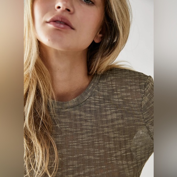 Free People Intimately Aura Layering Top. New with tags, size XL. - Picture 3 of 8